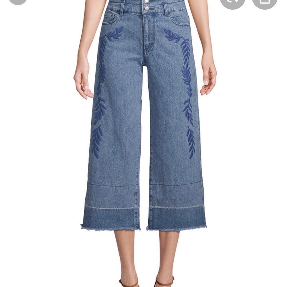 Rebecca Minkoff High Rise wide leg Jeans